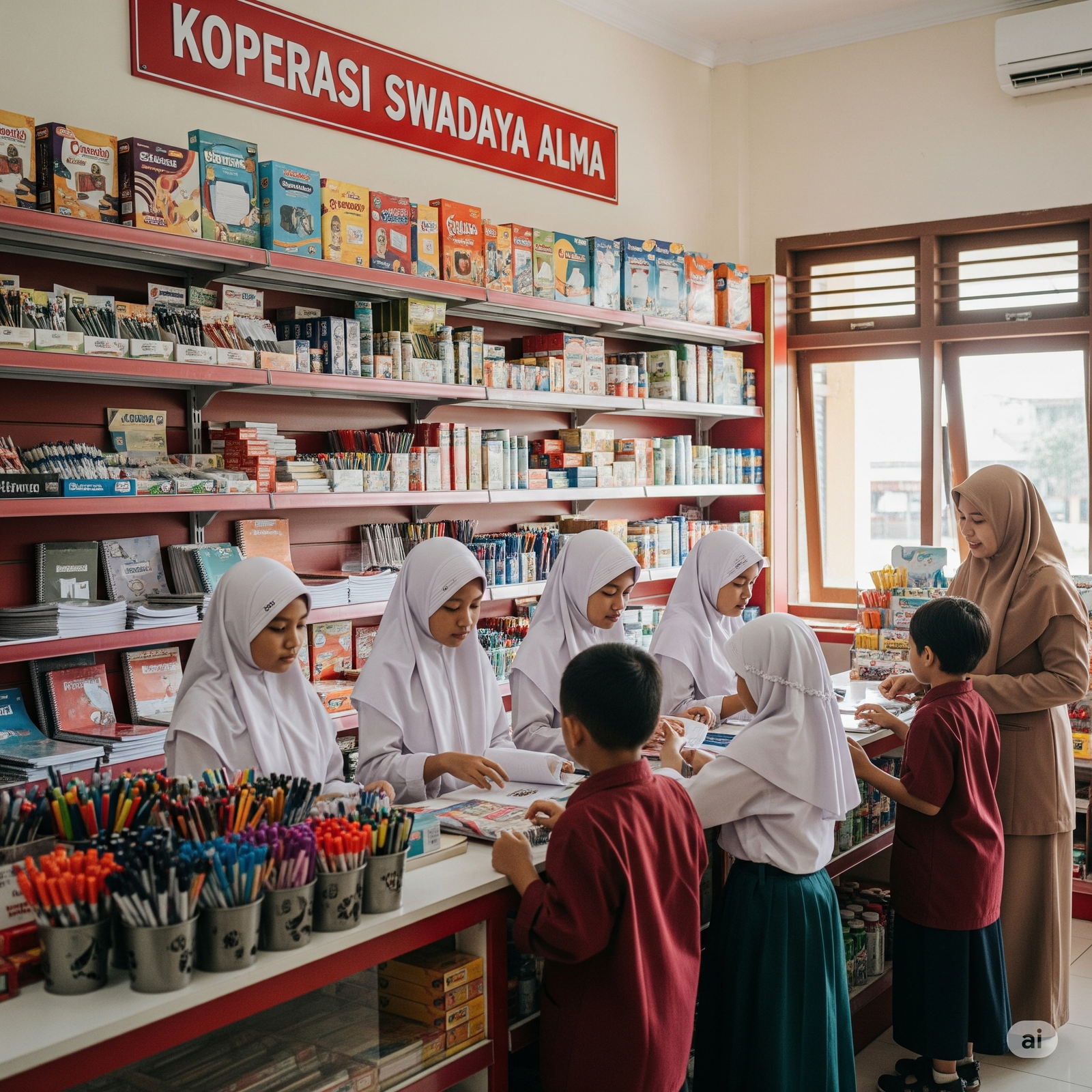ilustrasi koperasi swadaya alma